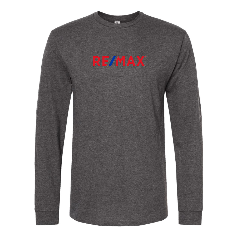 Men's ReMax Logo Cotton Long Sleeve T-Shirt