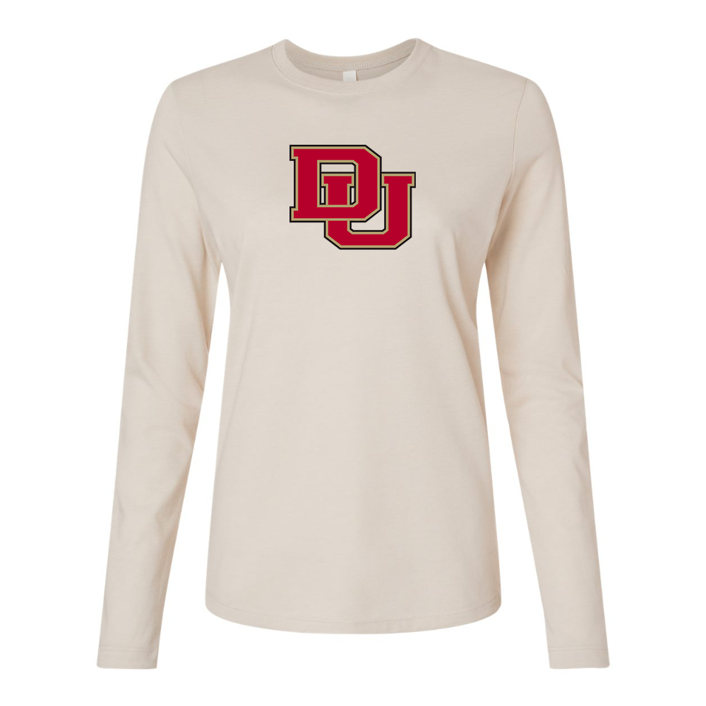 BELLA CANVAS Denver Pioneers Jersey Long Sleeve Tee