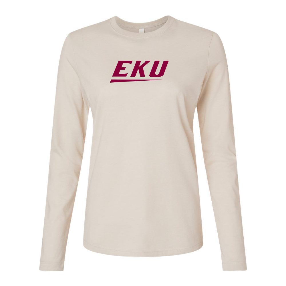 BELLA CANVAS Eastern Kentucky Colonels Jersey Long Sleeve Tee