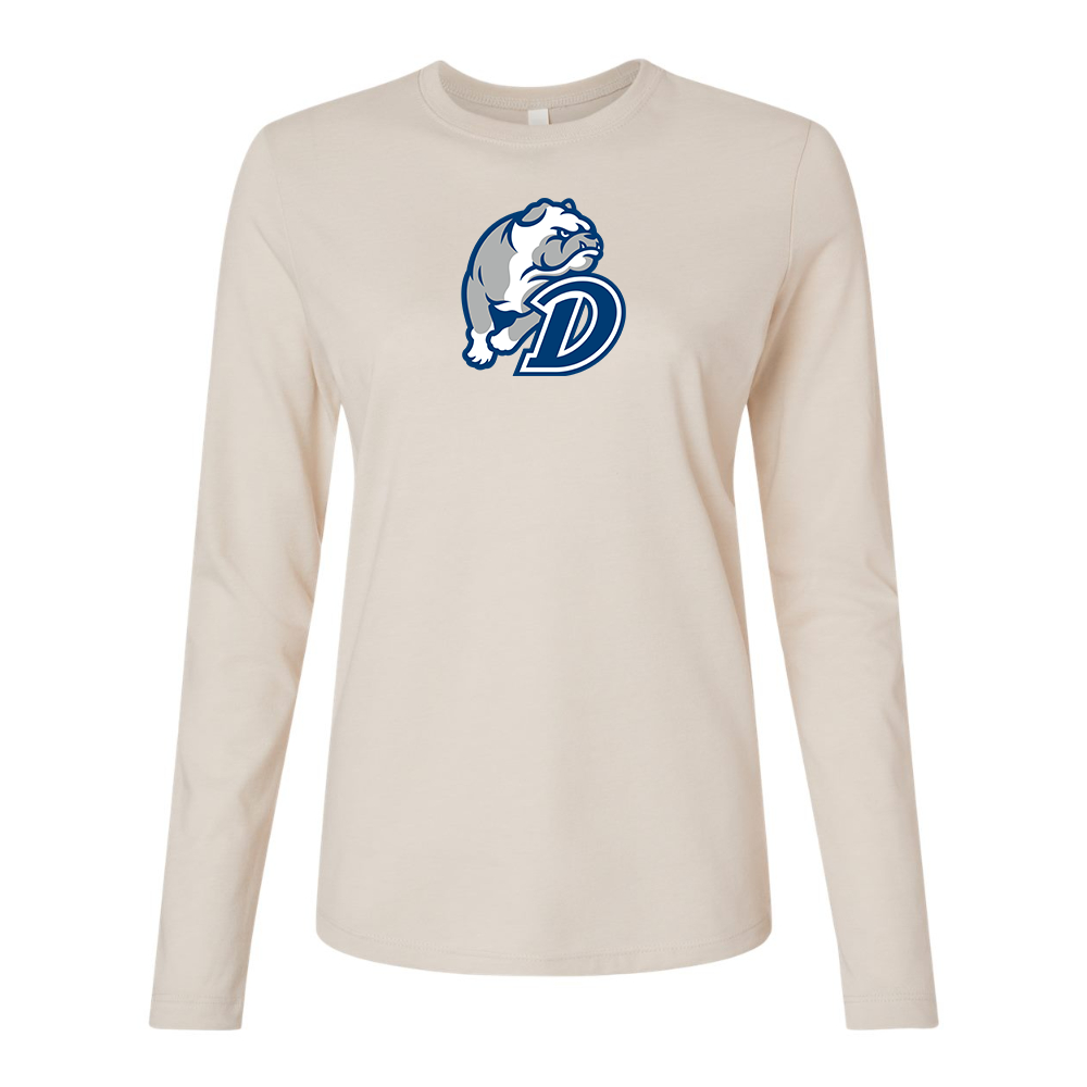 BELLA CANVAS Drake Bulldogs Jersey Long Sleeve Tee