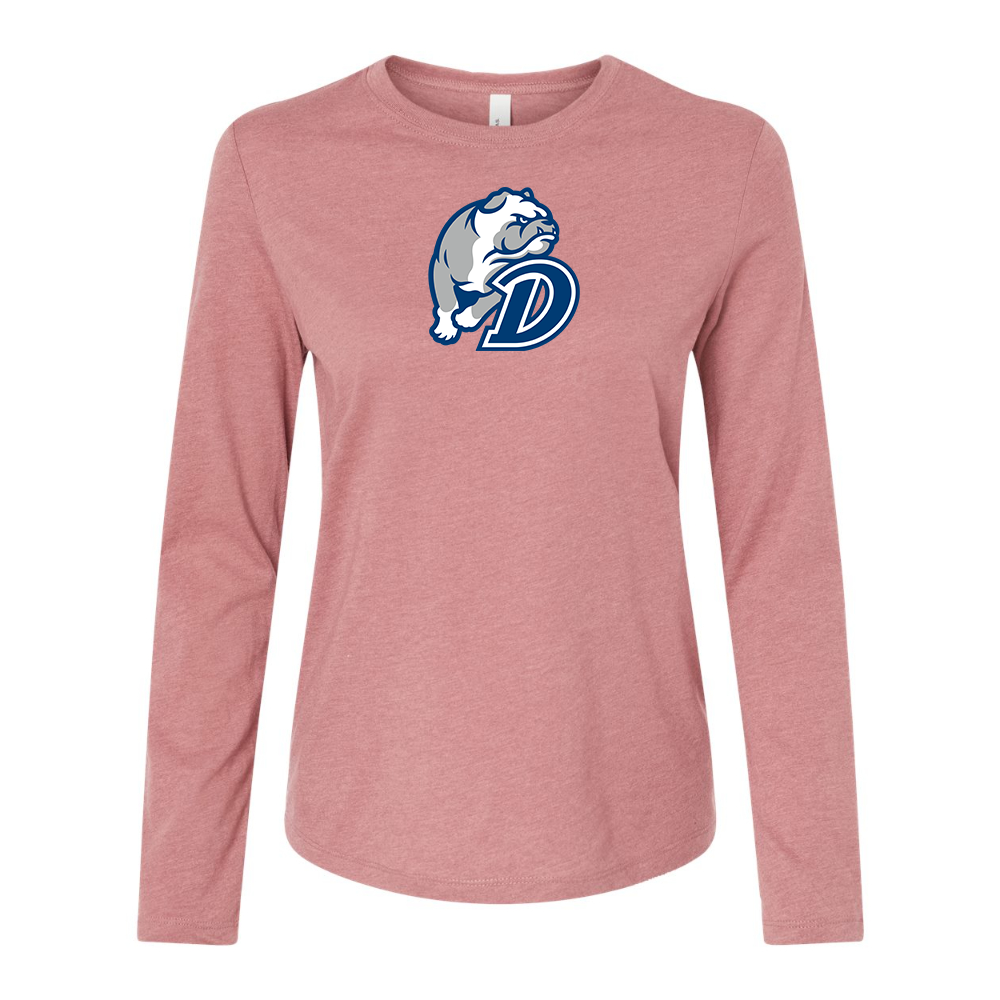BELLA CANVAS Drake Bulldogs Jersey Long Sleeve Tee