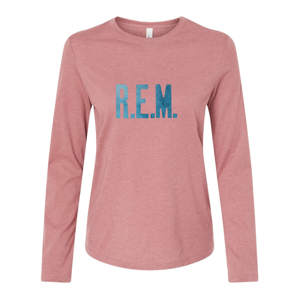 BELLA CANVAS R.E.M. Blue Jersey Long Sleeve Tee