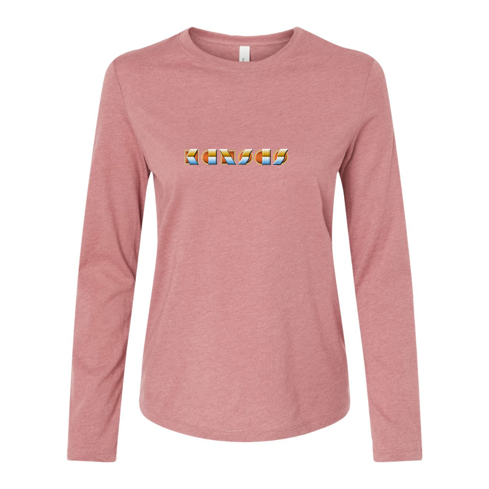 BELLA CANVAS Kansas Jersey Long Sleeve Tee
