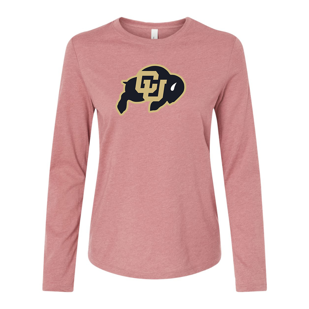 BELLA CANVAS Colorado Buffaloes Jersey Long Sleeve Tee