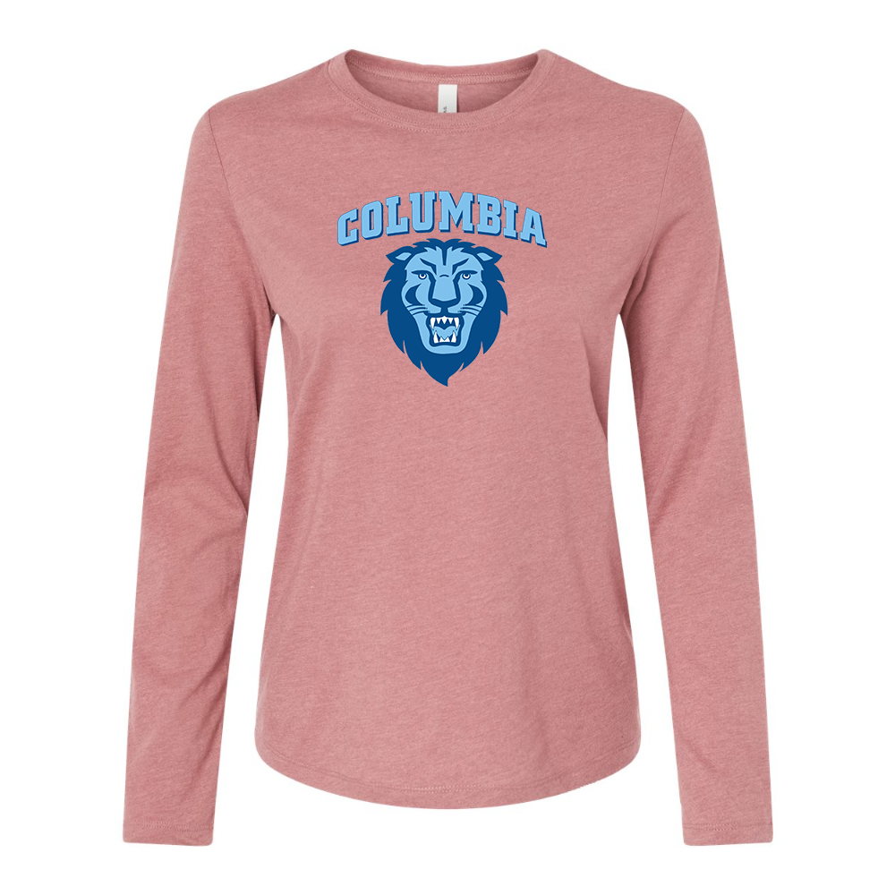 BELLA CANVAS Columbia Lions Jersey Long Sleeve Tee