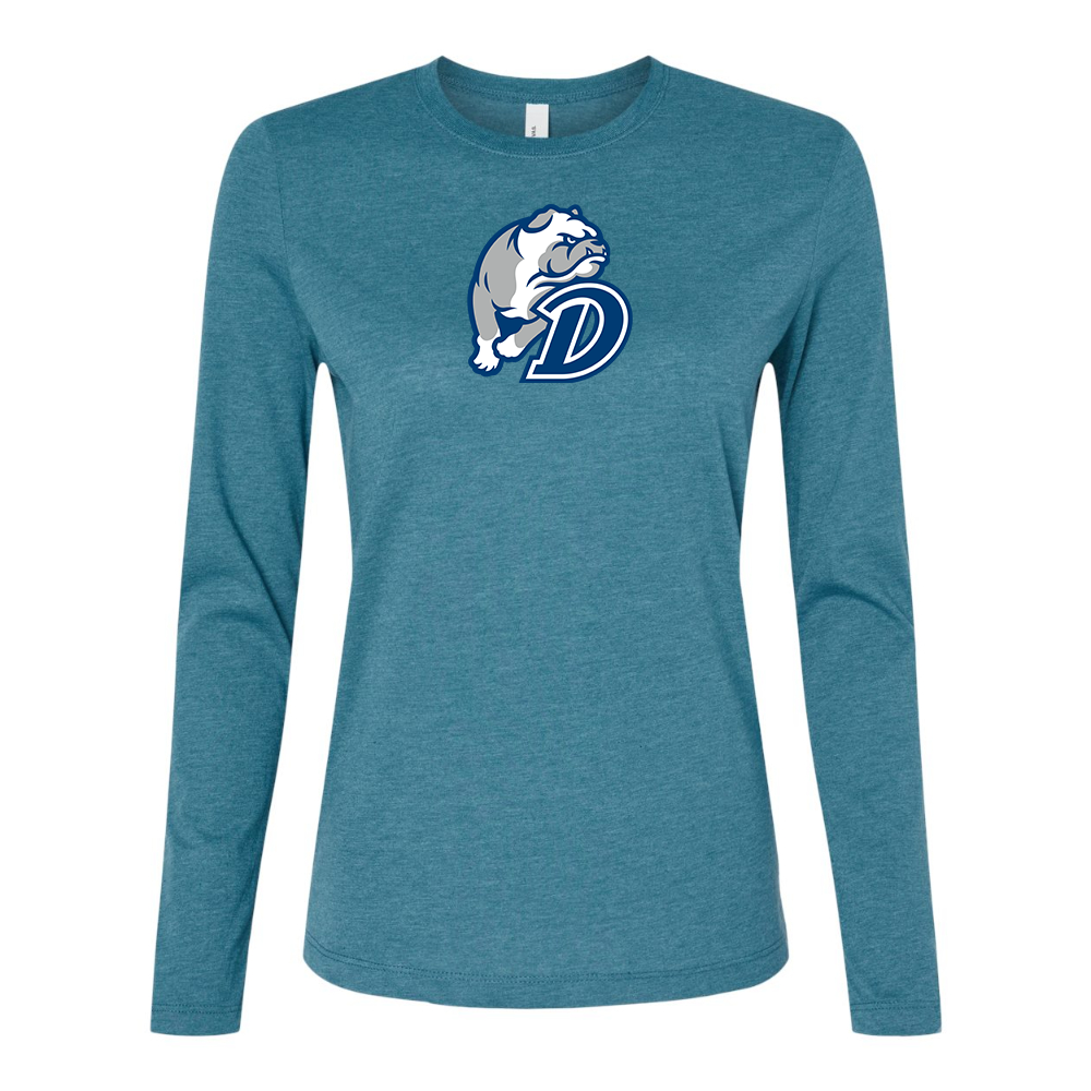 BELLA CANVAS Drake Bulldogs Jersey Long Sleeve Tee