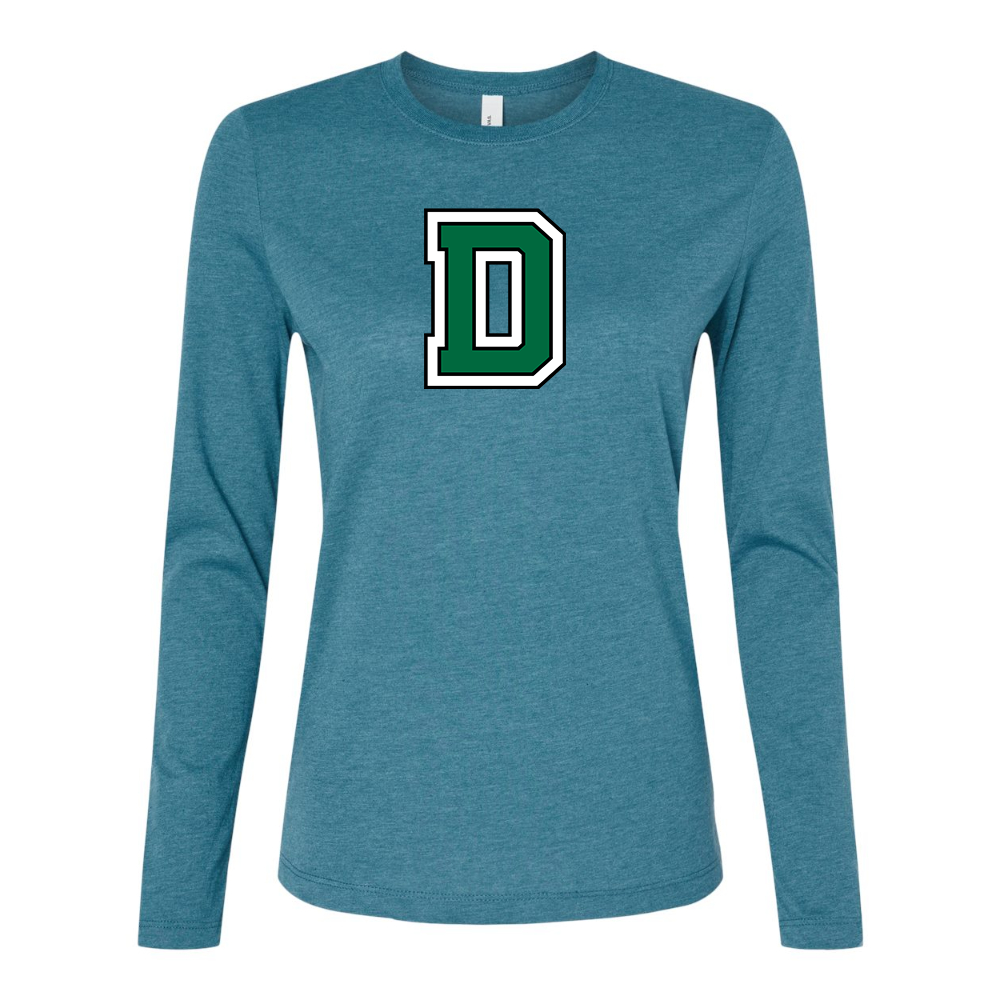 BELLA CANVAS Dartmouth Big Green Jersey Long Sleeve Tee