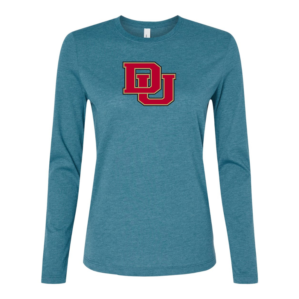 BELLA CANVAS Denver Pioneers Jersey Long Sleeve Tee