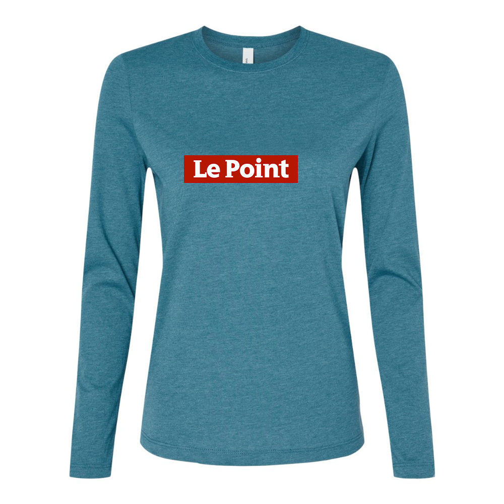 BELLA CANVAS Le Point Jersey Long Sleeve Tee