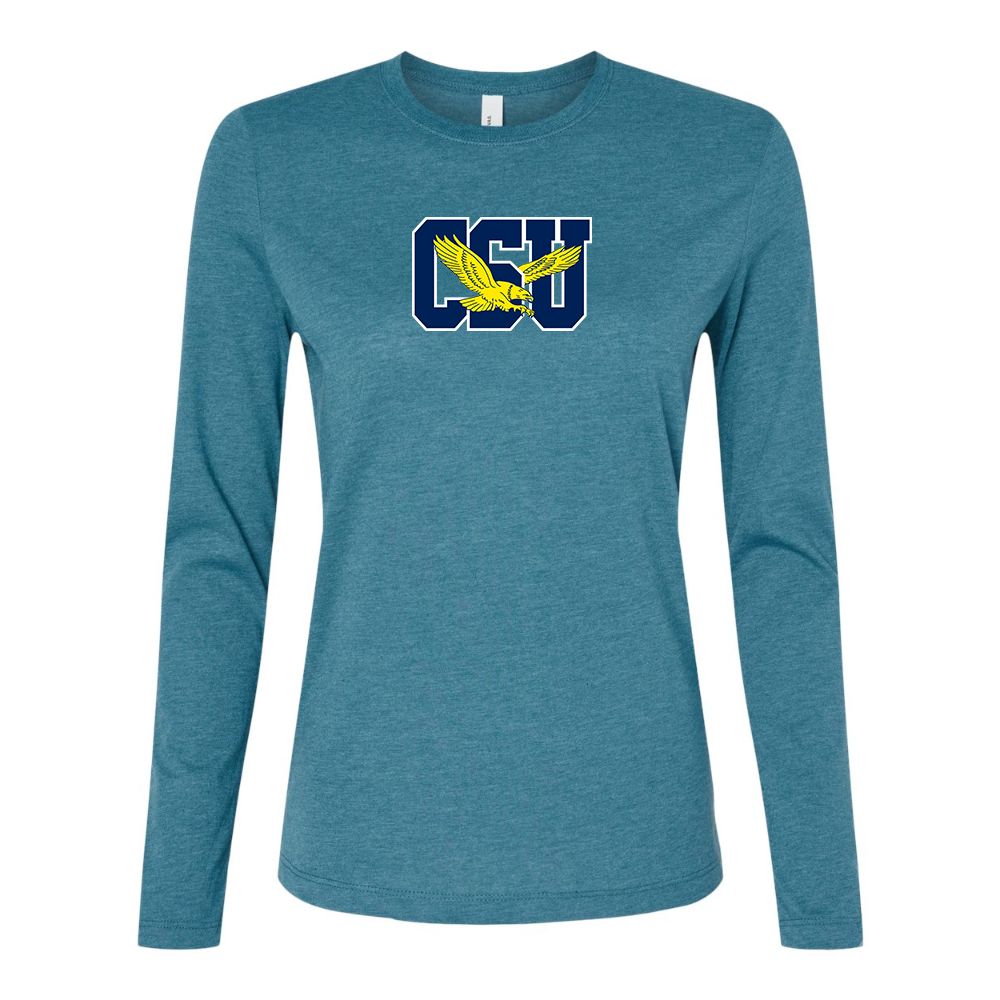 BELLA CANVAS Coppin State Eagles Jersey Long Sleeve Tee