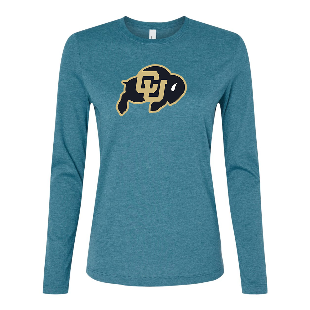 BELLA CANVAS Colorado Buffaloes Jersey Long Sleeve Tee