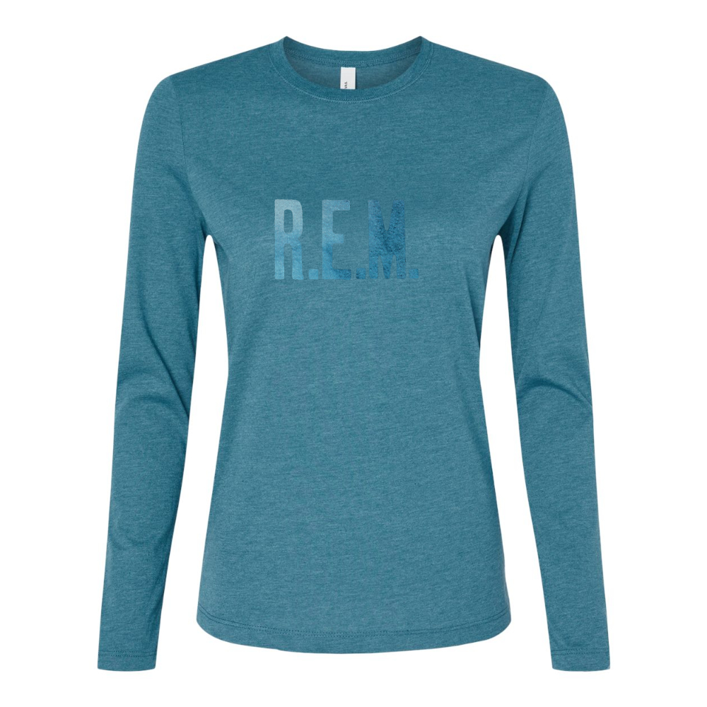 BELLA CANVAS R.E.M. Blue Jersey Long Sleeve Tee