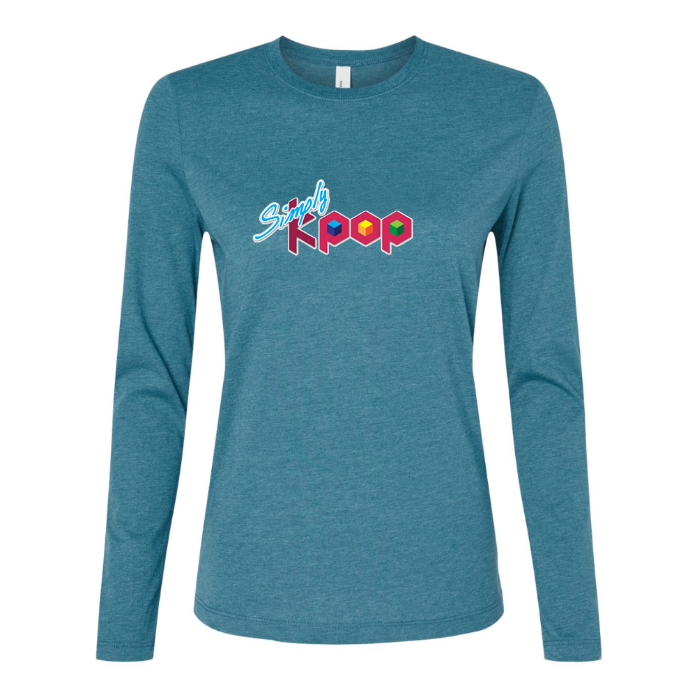 BELLA CANVAS Simply Kpop Jersey Long Sleeve Tee