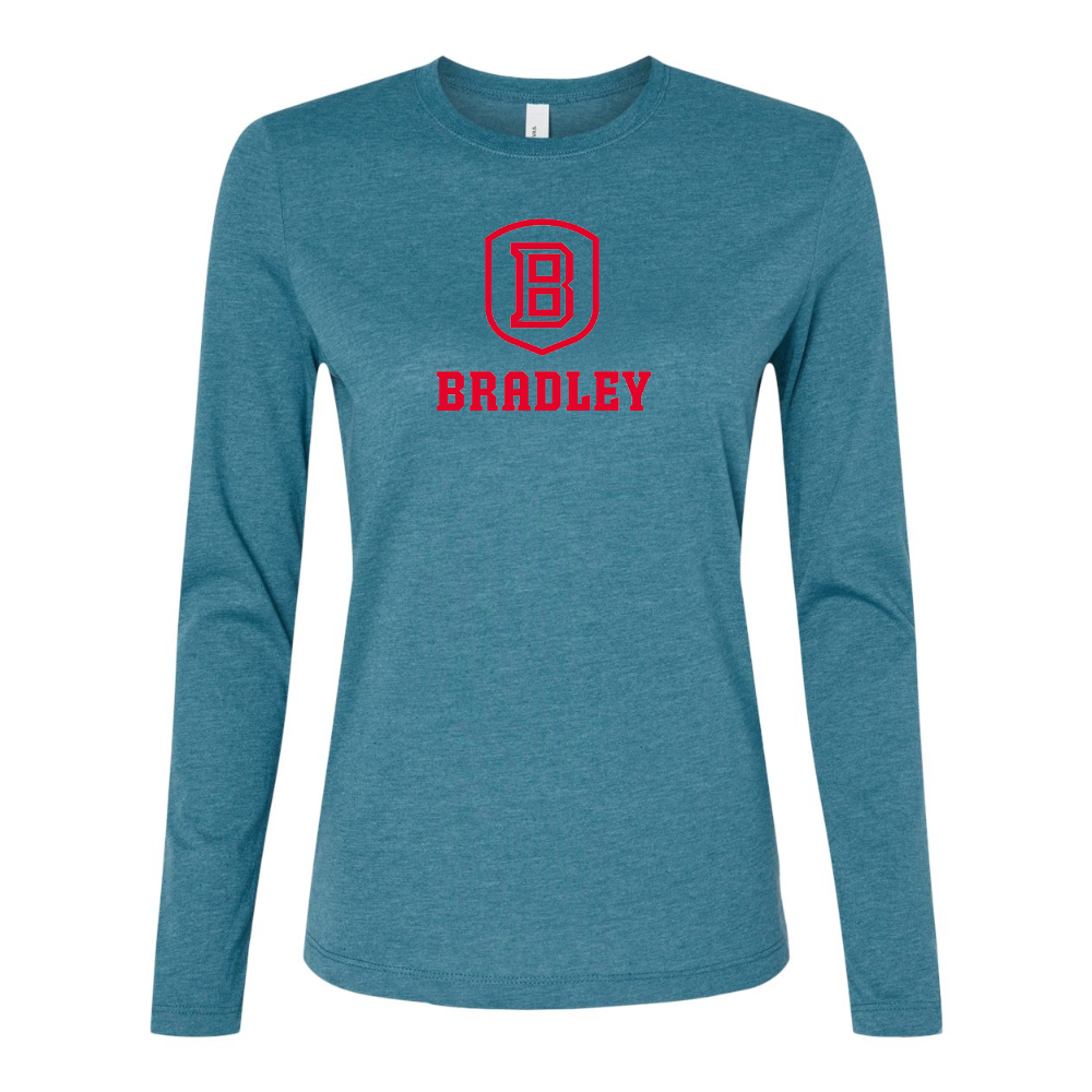 BELLA CANVAS Bradley Braves Jersey Long Sleeve Tee