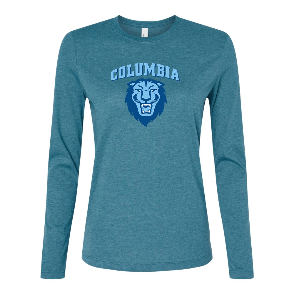 BELLA CANVAS Columbia Lions Jersey Long Sleeve Tee
