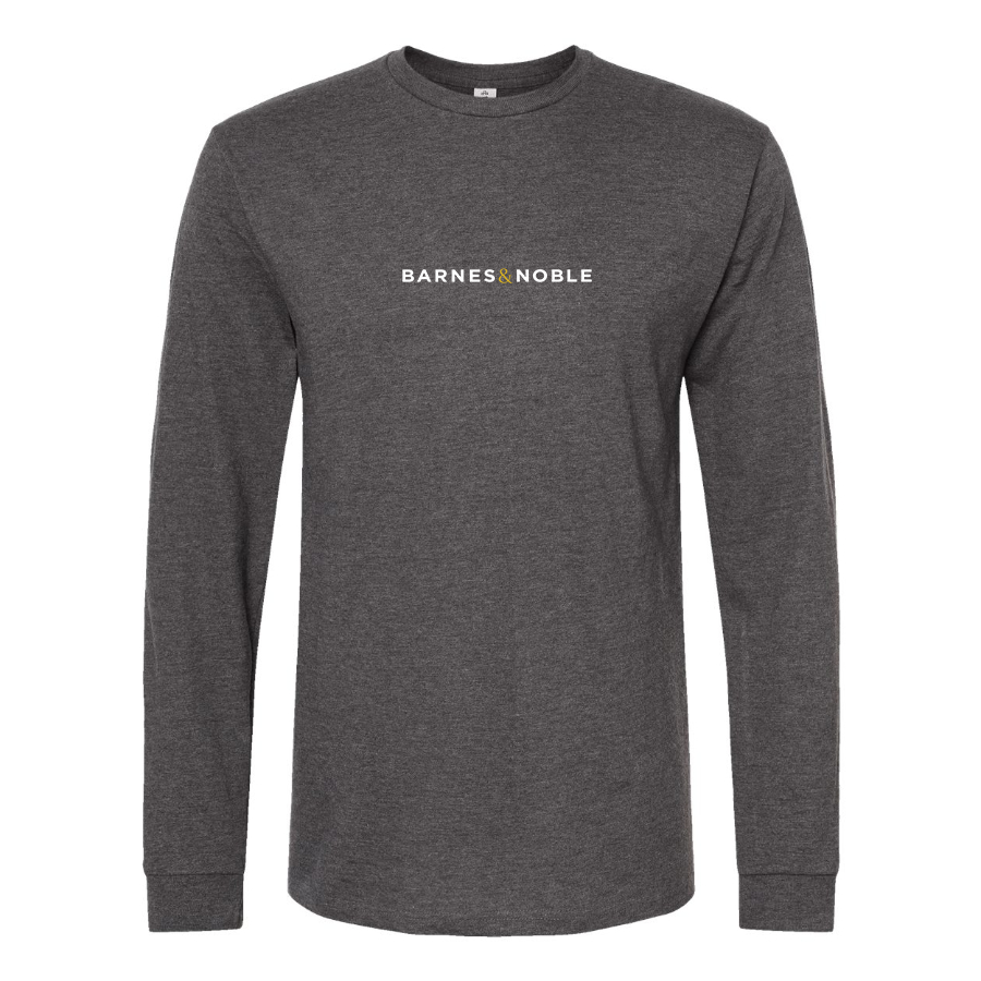 Men's Barnes Noble Logo Cotton Long Sleeve T-Shirt
