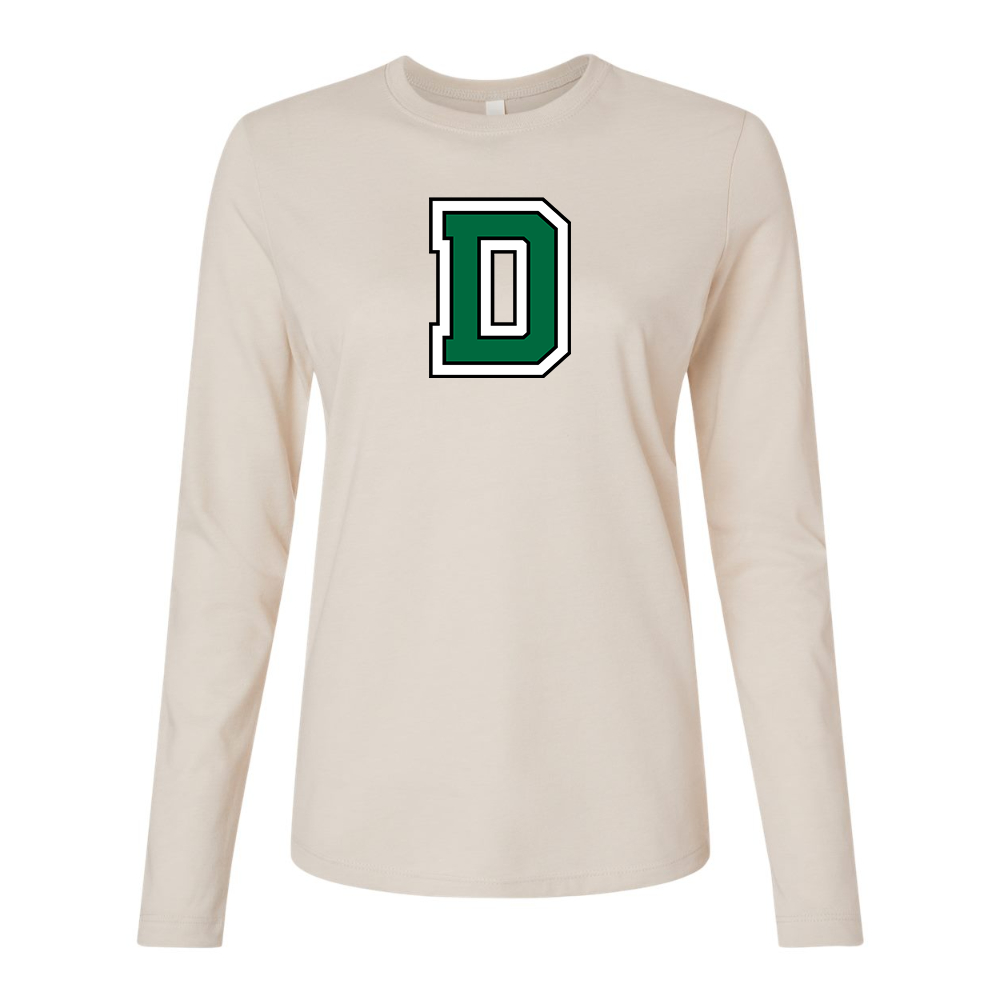 BELLA CANVAS Dartmouth Big Green Jersey Long Sleeve Tee