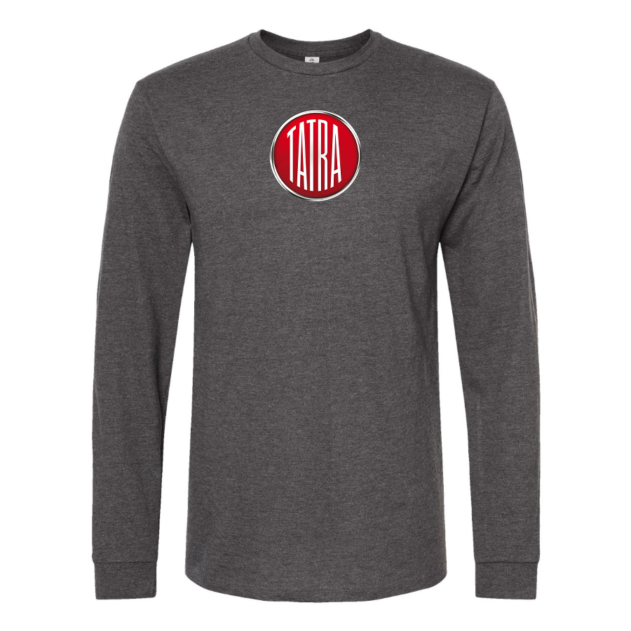 Men's Tatra Logo Cotton Long Sleeve T-Shirt