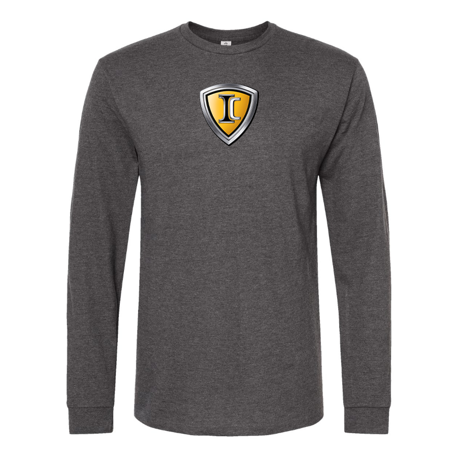 Men's IC Bus Logo Cotton Long Sleeve T-Shirt