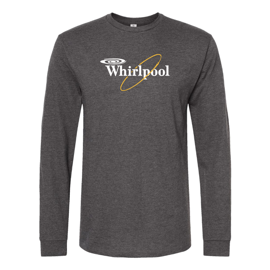 Men's Whirlpool Logo Cotton Long Sleeve T-Shirt