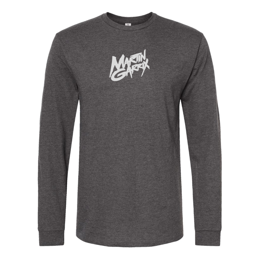 Men's Martin Garrix Logo Cotton Long Sleeve T-Shirt