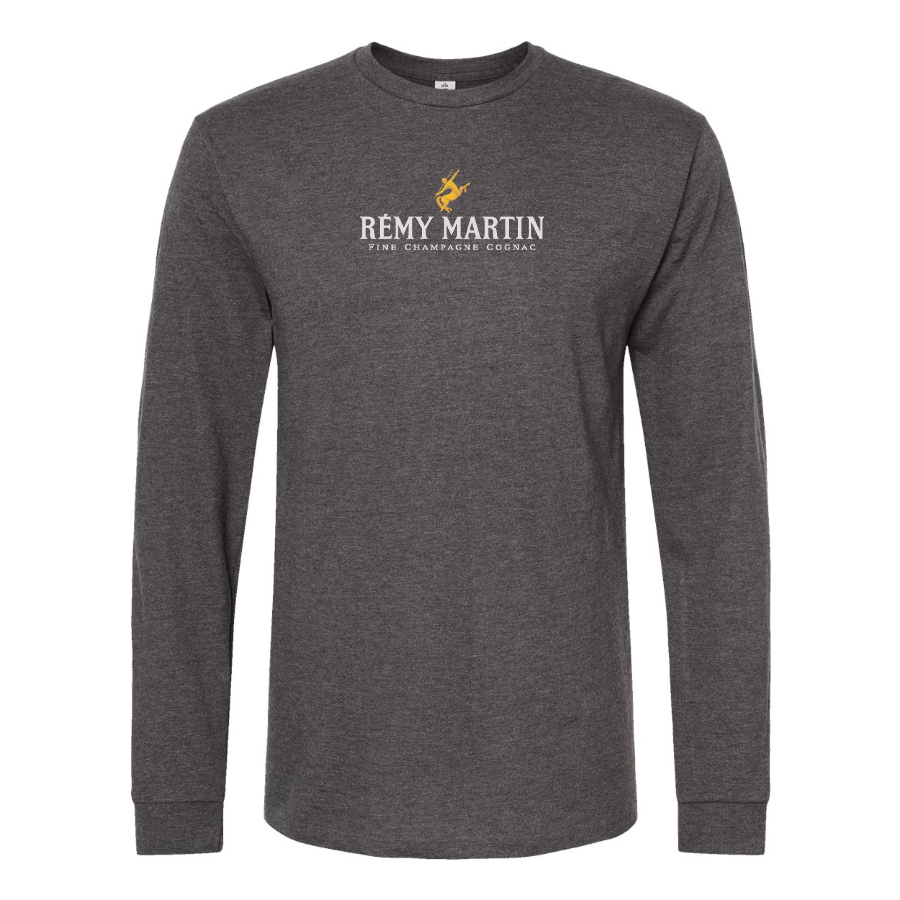 Men's Rémy Martin Logo Cotton Long Sleeve T-Shirt
