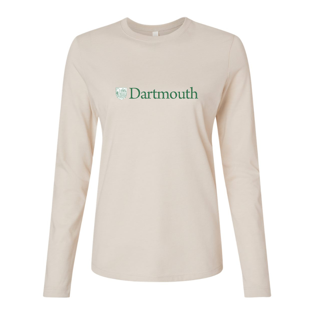 BELLA CANVAS Dartmouth College Jersey Long Sleeve Tee
