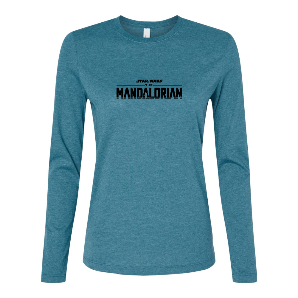 BELLA CANVAS Star Wars The Mandalorian Jersey Long Sleeve Tee