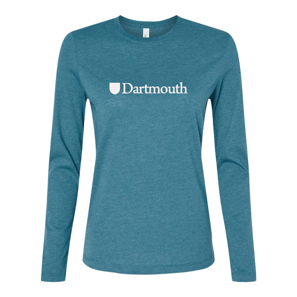 BELLA CANVAS Dartmouth College Jersey Long Sleeve Tee