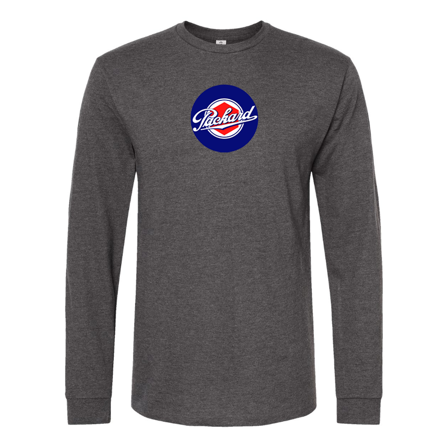 Men's Packard Logo Cotton Long Sleeve T-Shirt