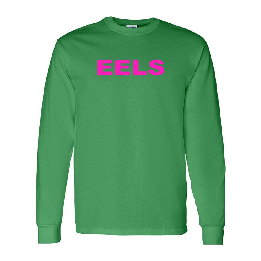 Men's Eels Gildan Heavy Cotton Long Sleeve T-Shirt
