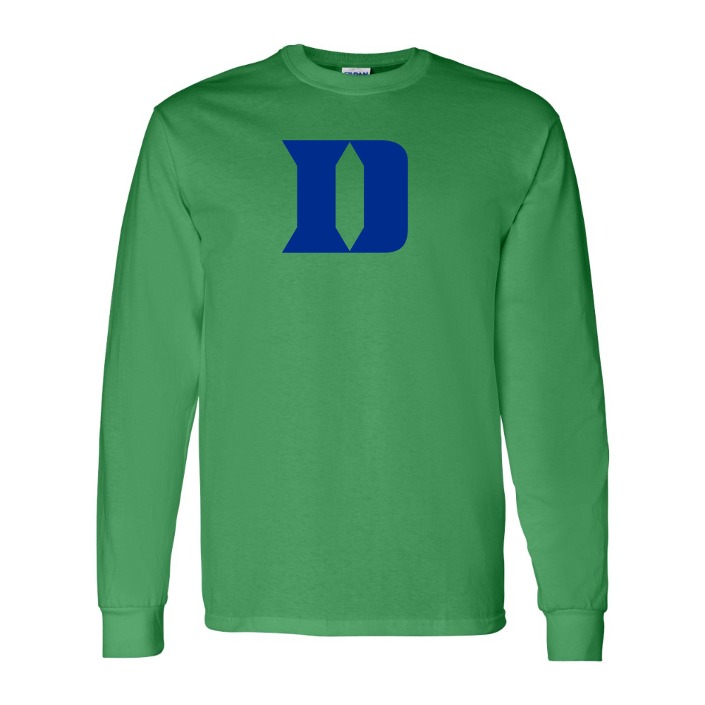 Men's Duke Blue Devils Gildan Heavy Cotton Long Sleeve T-Shirt
