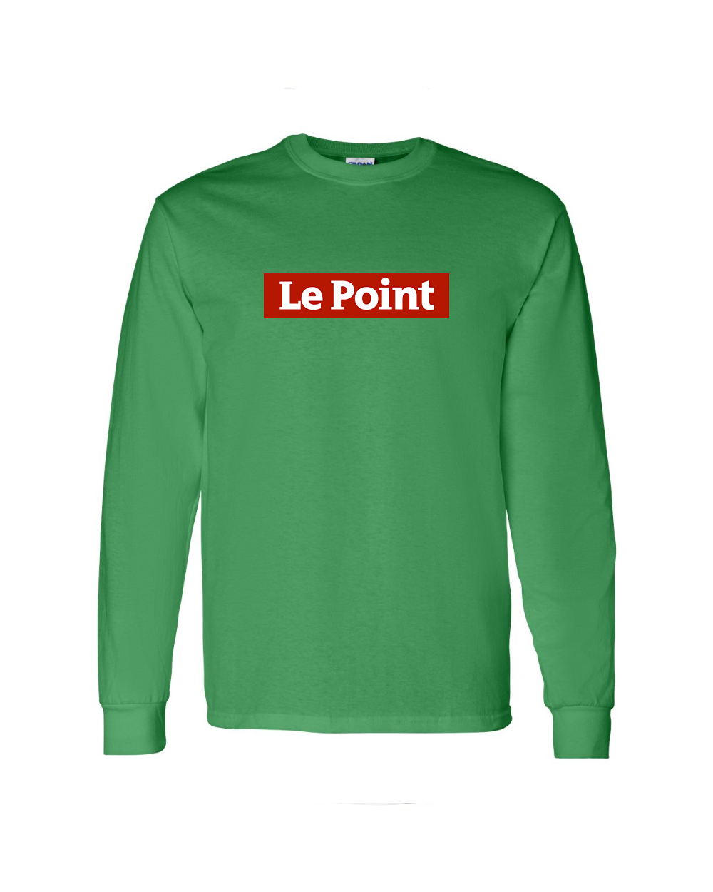 Men's Le Point Gildan Heavy Cotton Long Sleeve T-Shirt