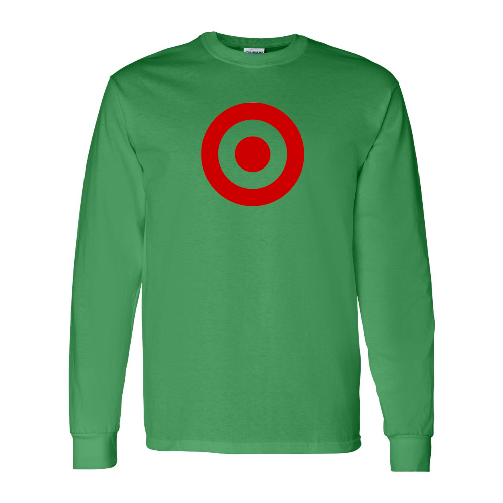 Men's Target Gildan Heavy Cotton Long Sleeve T-Shirt