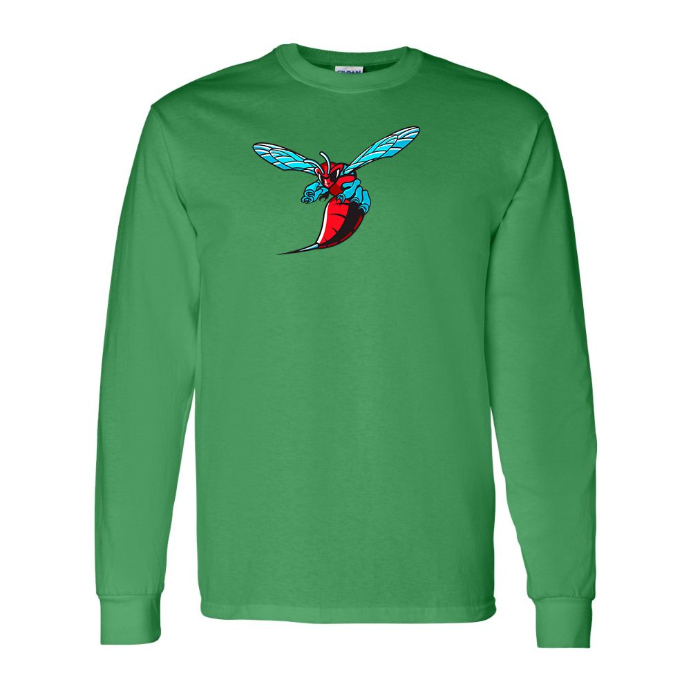 Men's Delaware State Hornets Gildan Heavy Cotton Long Sleeve T-Shirt