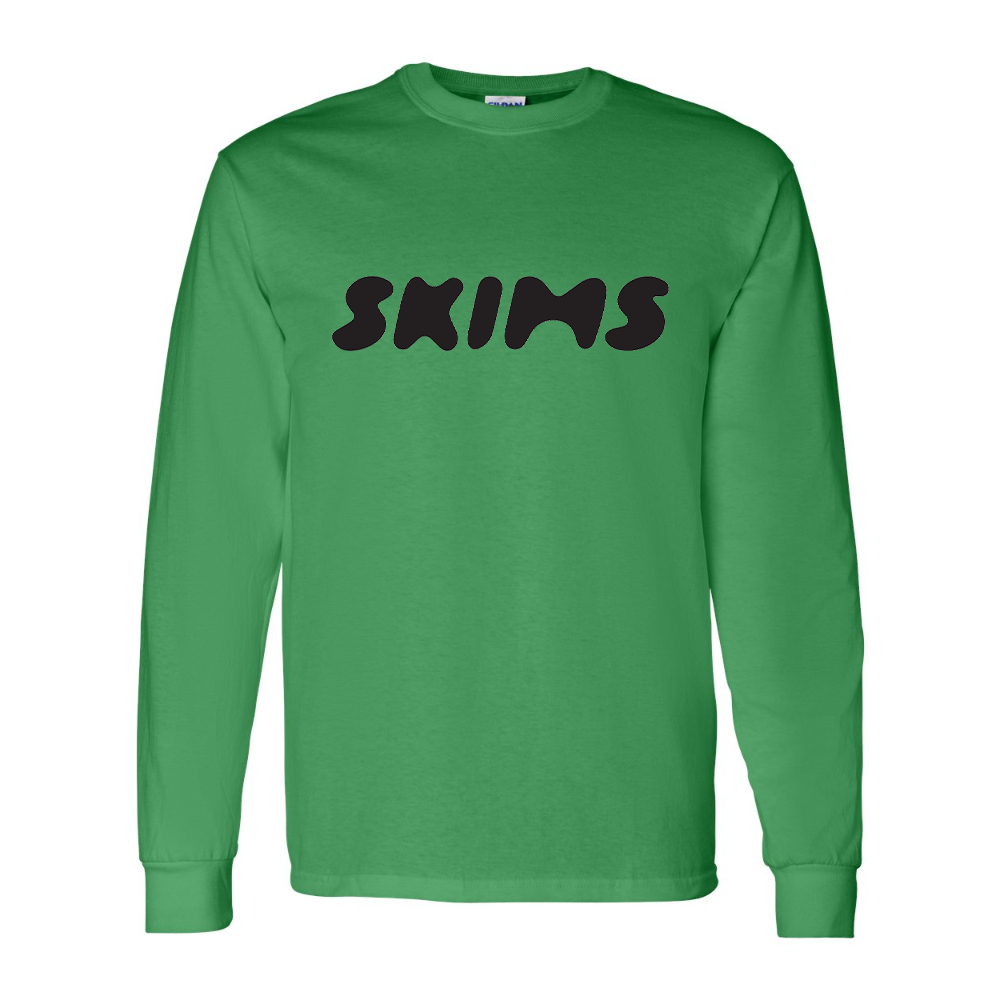 Men's Skims Gildan Heavy Cotton Long Sleeve T-Shirt