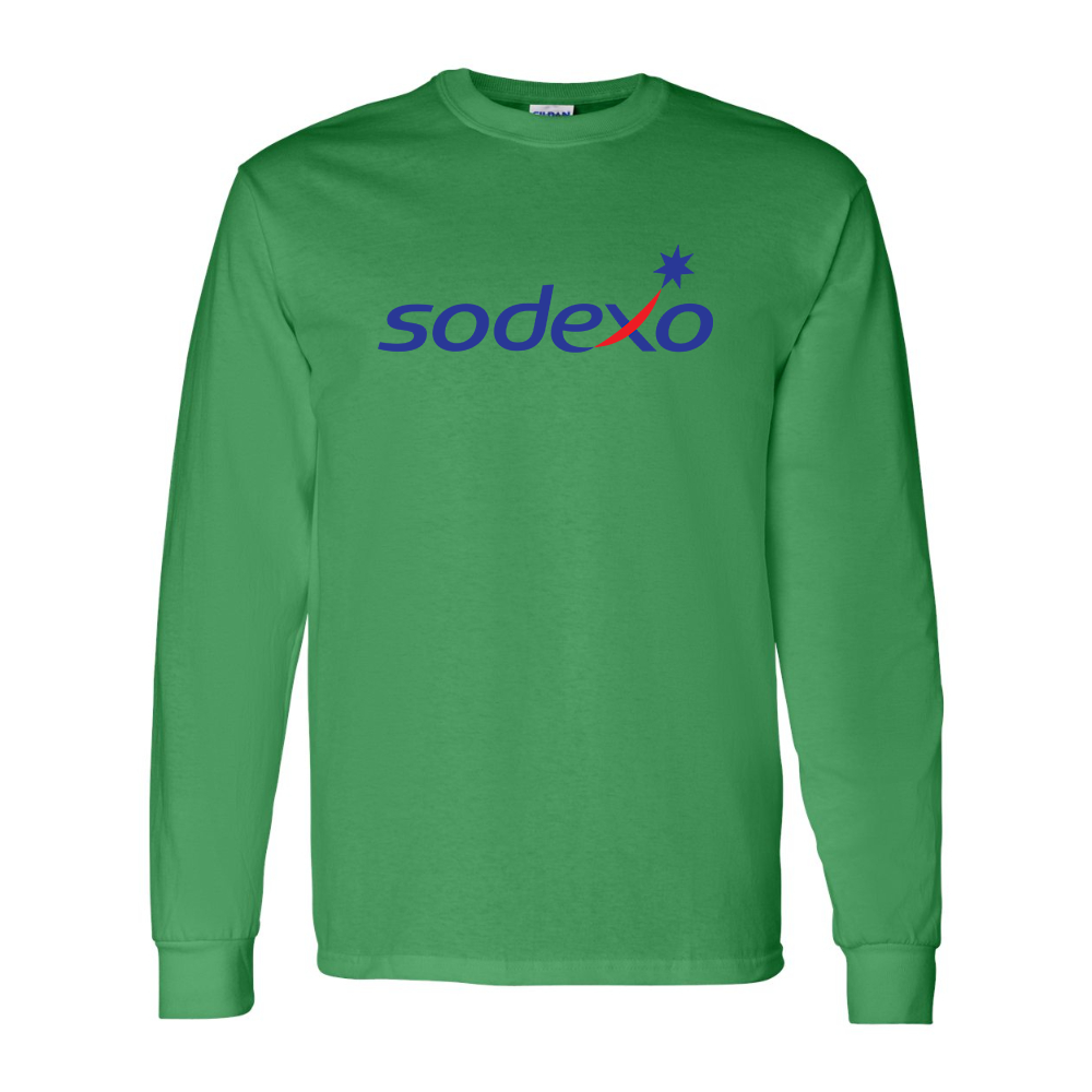 Men's Sodexo Gildan Heavy Cotton Long Sleeve T-Shirt