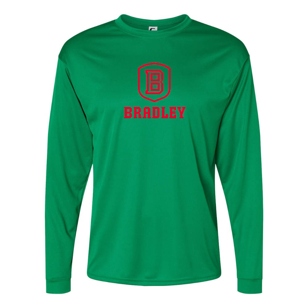 Men's Bradley Braves Performance Long Sleeve T-Shirt