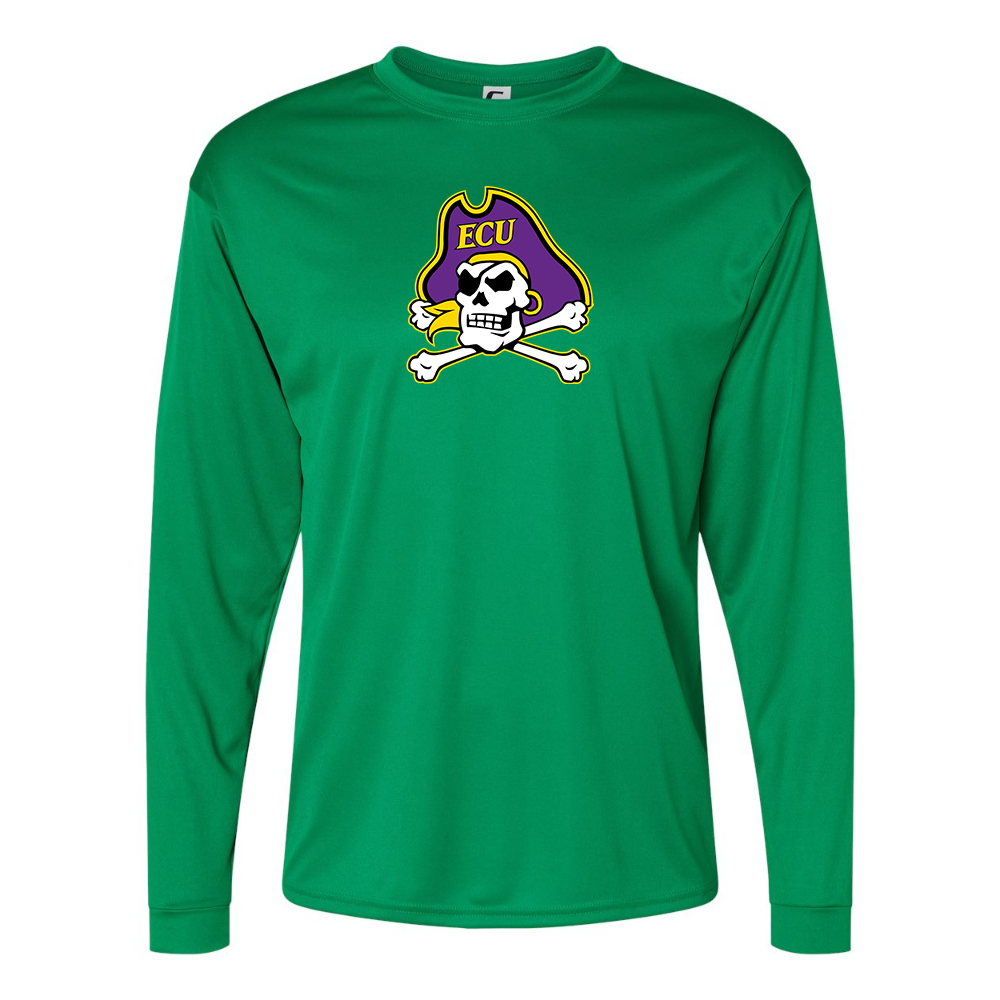 Men's East Carolina Pirates Performance Long Sleeve T-Shirt