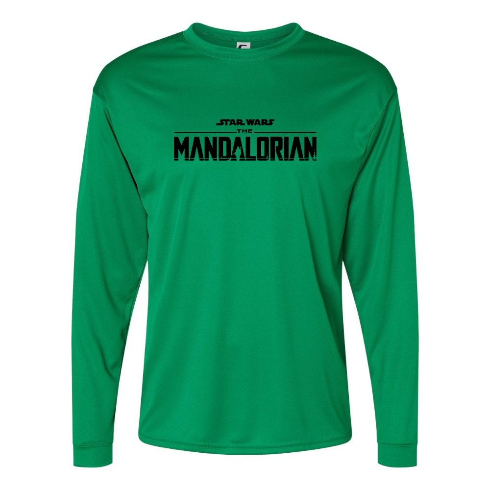 Men's Star Wars The Mandalorian Performance Long Sleeve T-Shirt