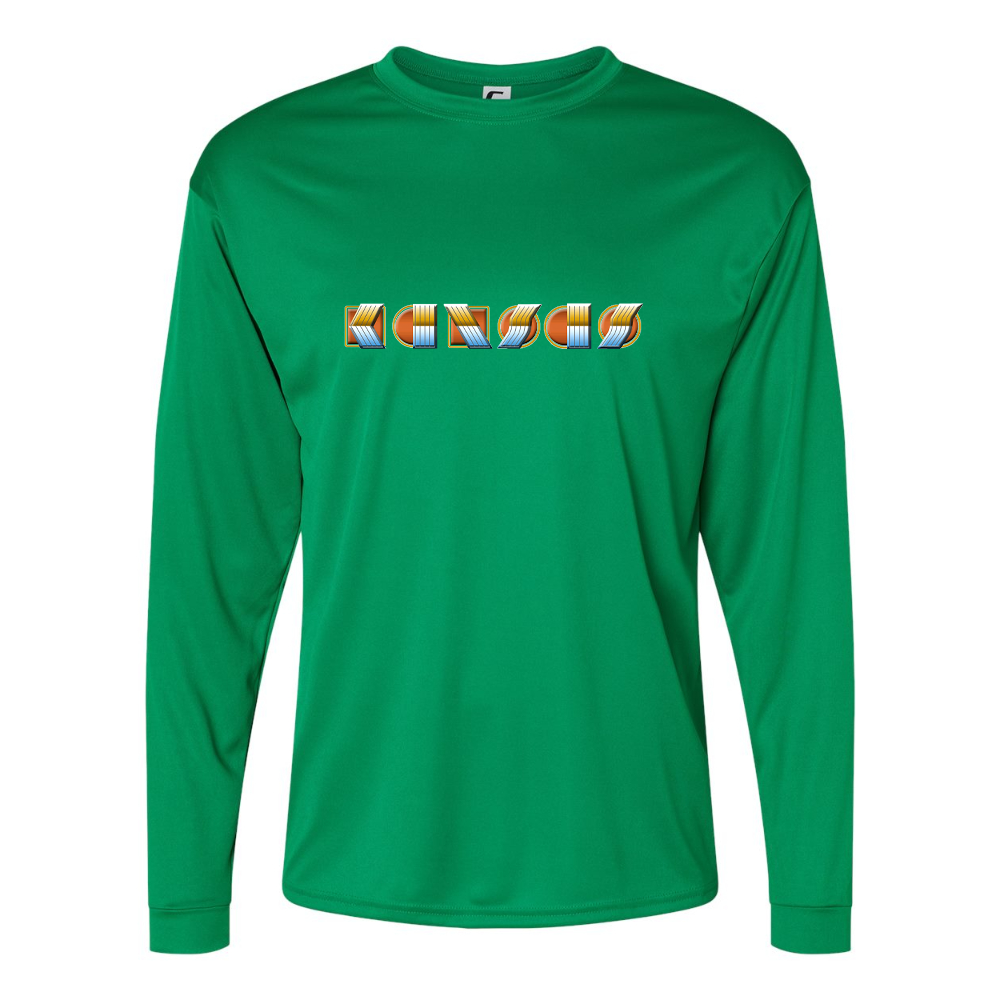 Men's Kansas Performance Long Sleeve T-Shirt