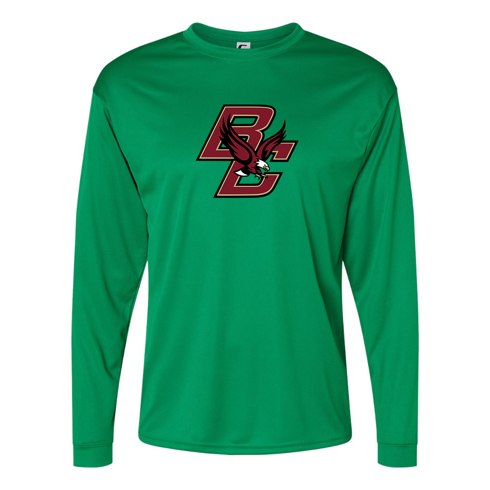 Men's Boston College Eagles Performance Long Sleeve T-Shirt