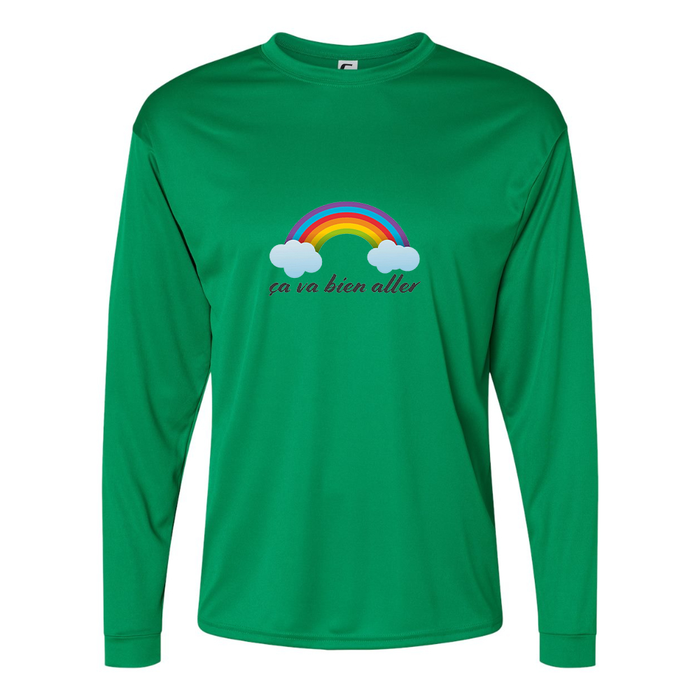 Men's Ça va bien aller Performance Long Sleeve T-Shirt