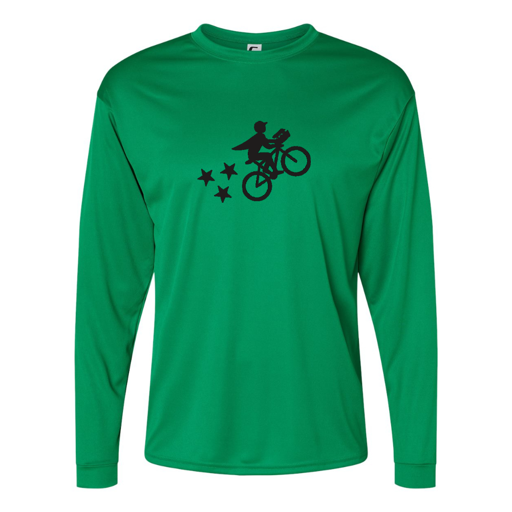 Men's Postmates Bike Performance Long Sleeve T-Shirt