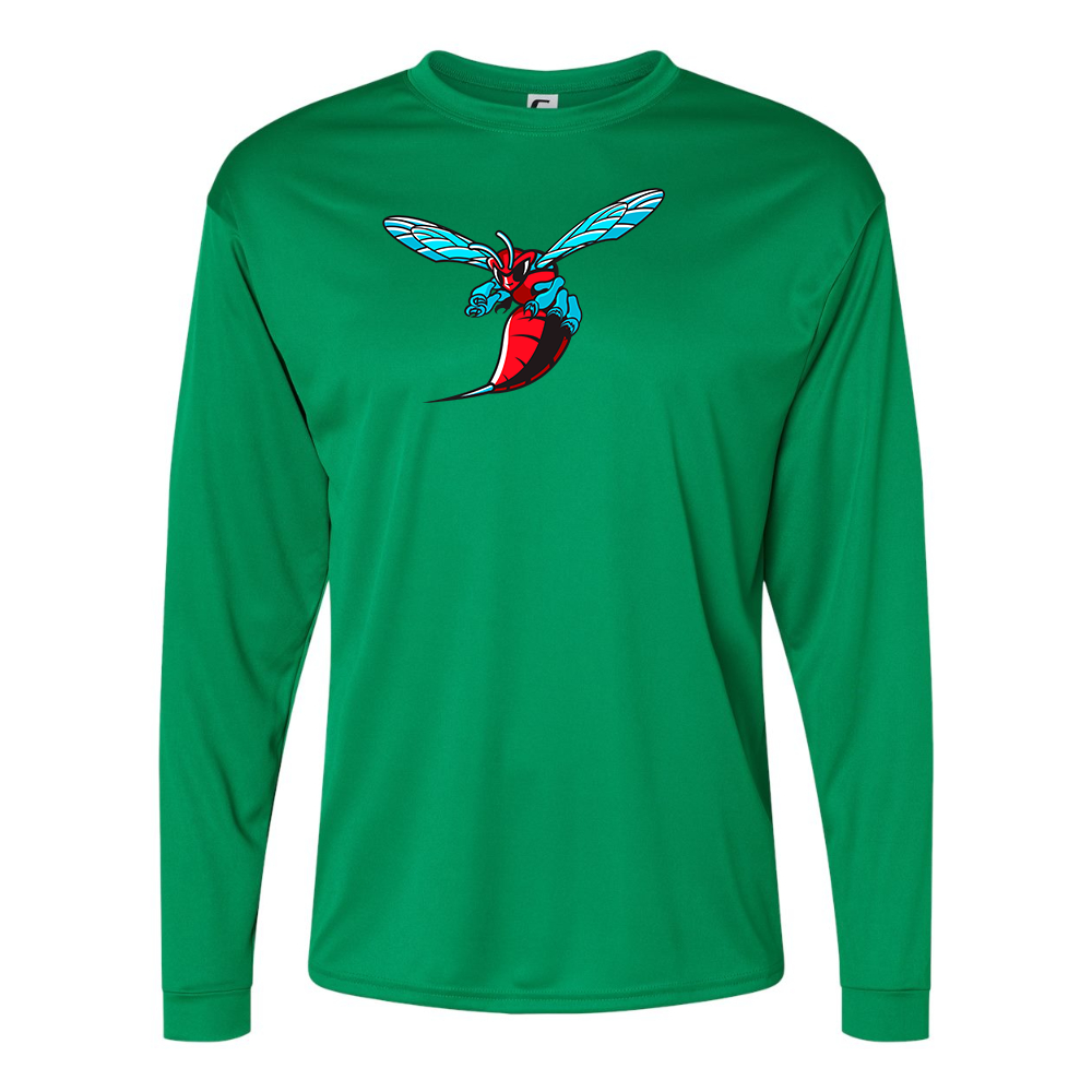 Men's Delaware State Hornets Performance Long Sleeve T-Shirt