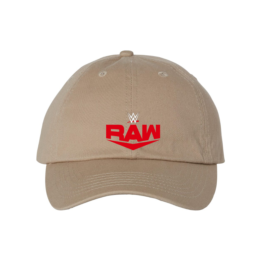 WWE Raw Valucap Adult Bio-Washed Classic Dad Hat