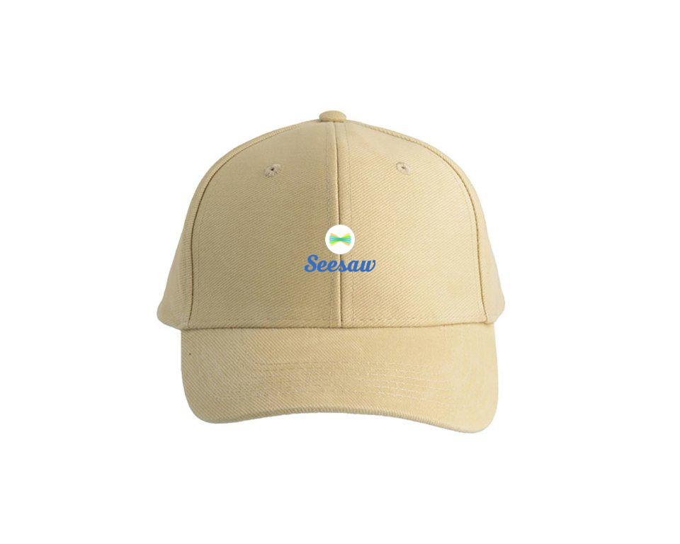 Seesaw Logo Dad Baseball Cap Hat