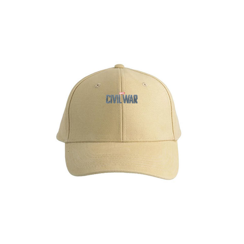 Marvel Civil War Logo Dad Baseball Cap Hat