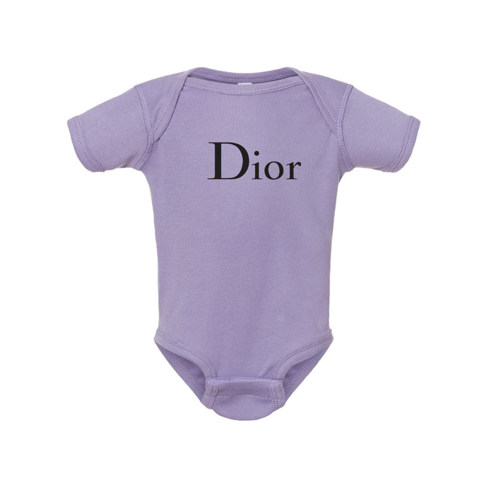 Dior Rabbit Skins Infant Baby Rib Bodysuit