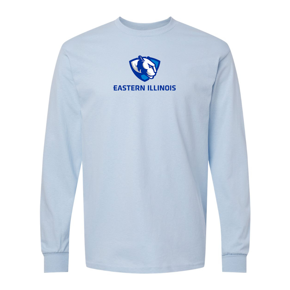 Men's Eastern Illinois Panthers Gildan Heavy Cotton Long Sleeve T-Shirt